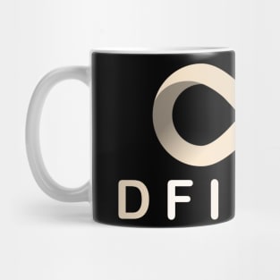 DFINITY golden logo Mug